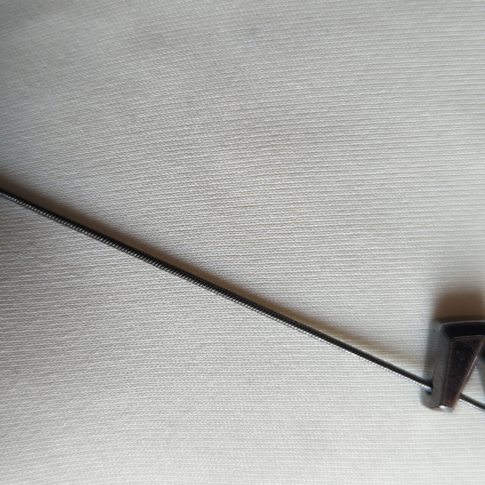 Graphite metallic statement necklace - Picture 5 of 5